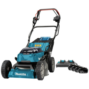Makita DLM462PT4 36V (2x18V) Li-Ion Accu Grasmaaier Set (4x 5.0 Ah Accu) - 46cm