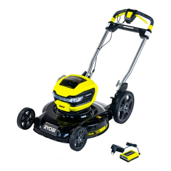 Ryobi RY36LMMX51A-150 36V Li-Ion Accu Grasmaaier Set (1x 4.0Ah) - 51cm - Koolborstelloos