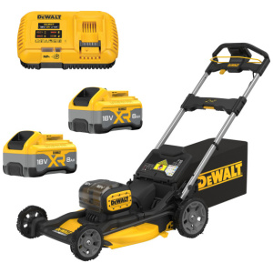 DeWALT DCMWP134W2 18V XR Li-Ion Accu Grasmaaier Set (2x 8.0Ah Accu) - Koolborstelloos - 53cm