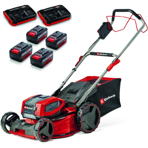 Einhell GP-CM 36/47 S  Li BL Kit 4.0 Ah - Accu Grasmaaier - Ø47 cm - 4 accu's - Power X-Change